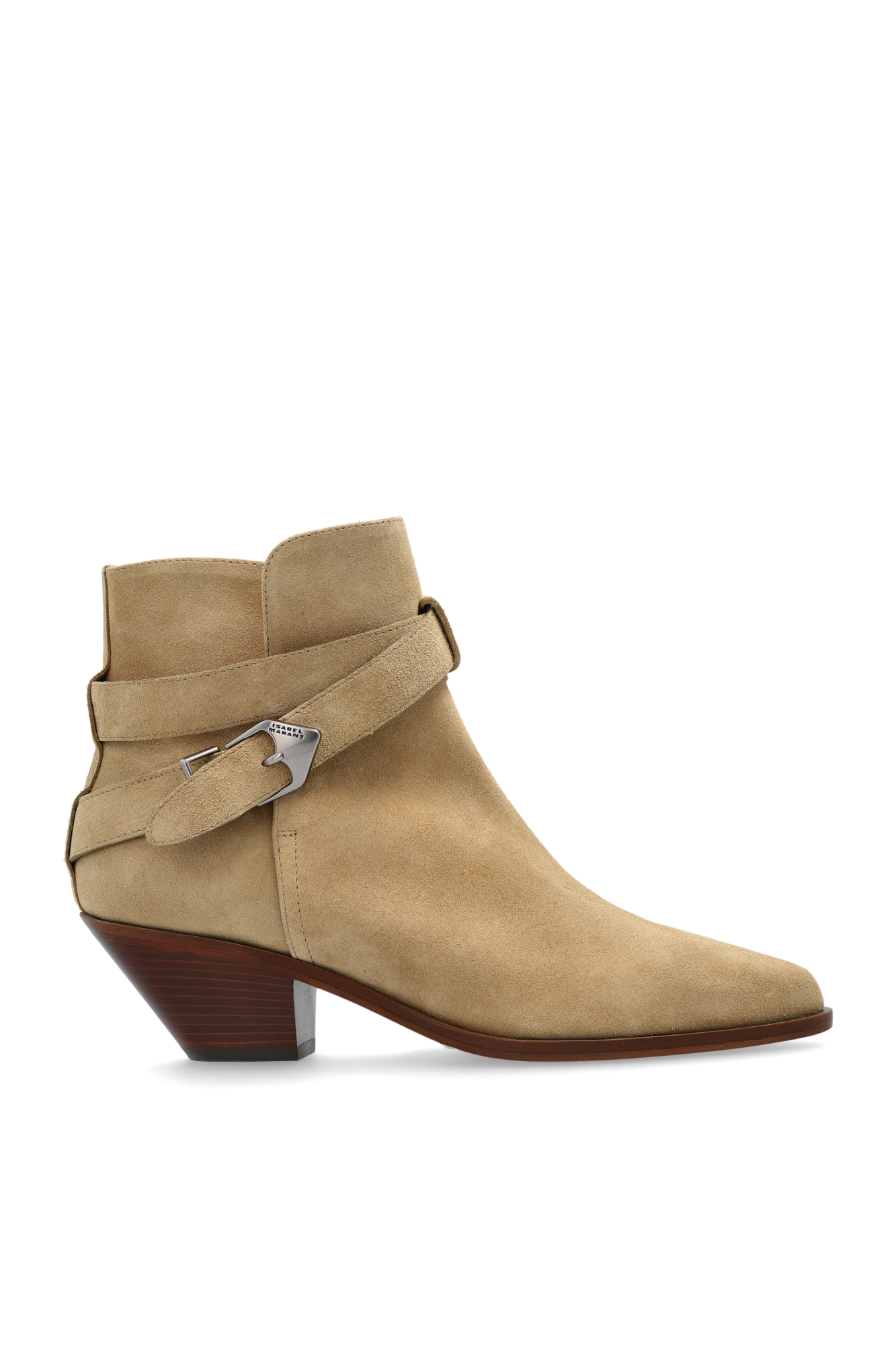 ショートブーツ・ブーティ Isabel Marant 'Deivy' ankle boots (BO0181FAC1A03S 90LB) Isabel Marant Deivy Ankle Boots - Beige | BO0181FAC1A03S90LB